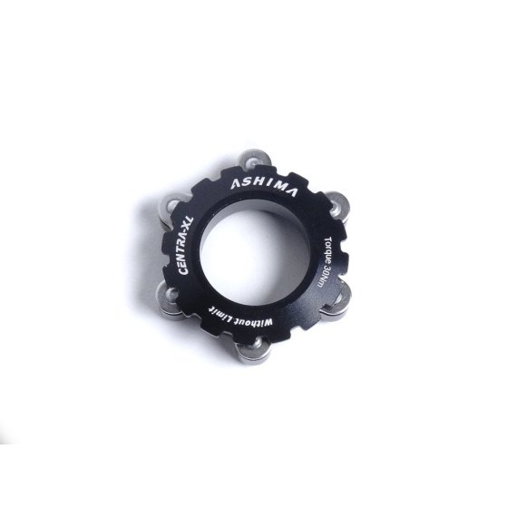 Ashima Adattatore Center Lock per perno passante 15-20 mm Nero